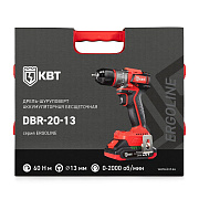 дрель-шуруповерт ударный dbr-20-13 серия ergoline (квт) 