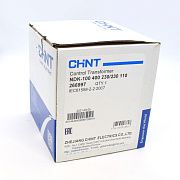 трансформатор однофазный ndk-100va 400 230/230 110 (chint)