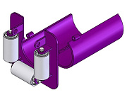 ролик для прокладки кабеля вр 100 (вводной в трубу) 