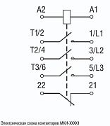 миниконтактор мки-10611 6а 230в/ас3 1н3 iek