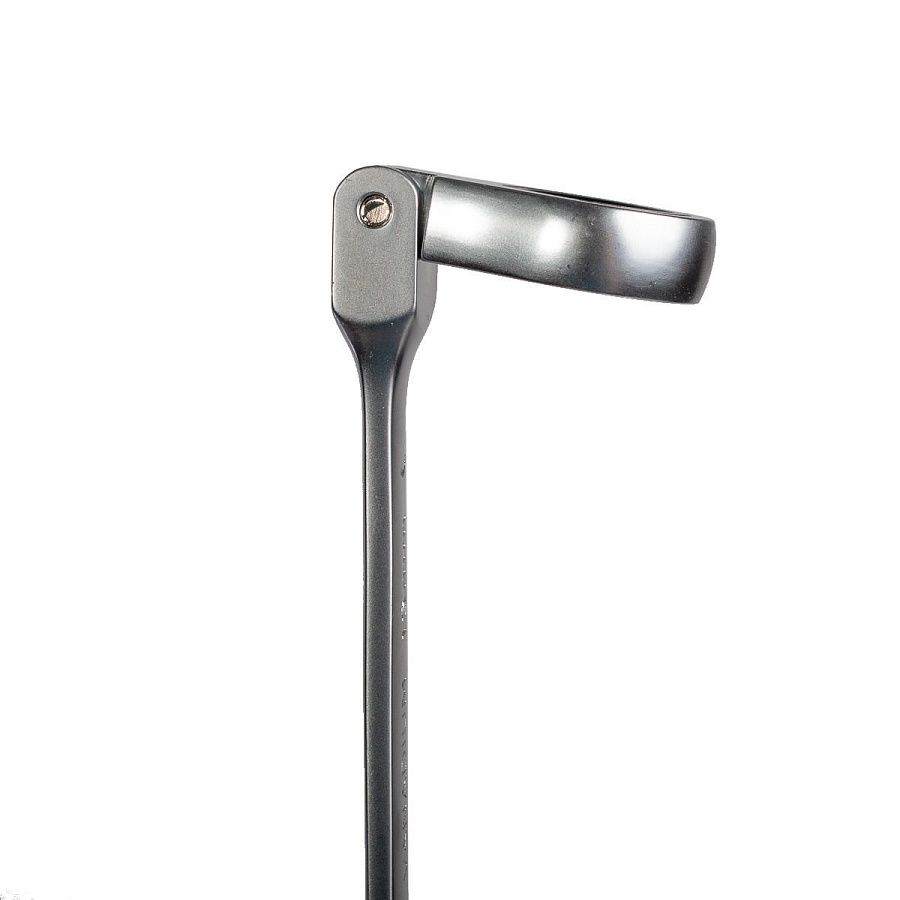 ключ комбинированный трещоточный с шарниром 19мм (квт) 