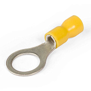 наконечник нки 6,0-6 (кольцо) 2,5-6мм2, м6, жёлтый (™квт) упак.100шт.