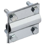 зажим заземления крестообразный стержень-стержень оцинкованная сталь iek