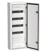 titan 5 корпус металлический щрн-60 ip54 белый (одна дверь) iek
