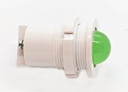 светодиодная коммутаторная лампа скл-11а-л-2-220 зеленая, м27