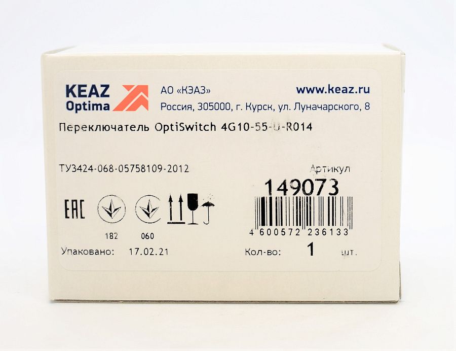 переключатель optiswitch 4g10-55-u-r014