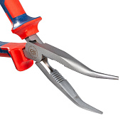 длинногубцы изогнутые 200 мм серия мастер (квт) 