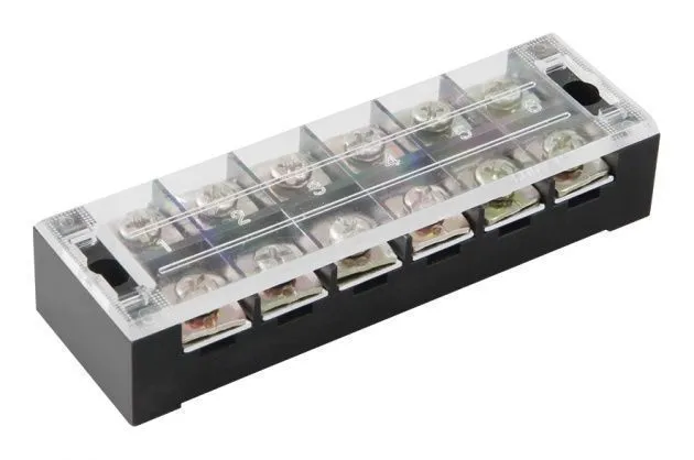 колодка клеммная тв-25/06 25а 6 клемм