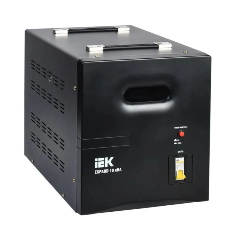 стабилизатор напряжения переносной expand 10ква iek