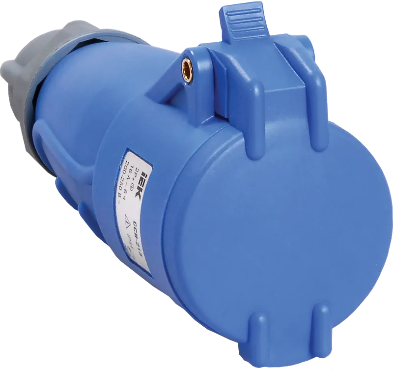 розетка переносная сси-213 16а-6ч/200-250в 2р+ре ip44 magnum иэк 