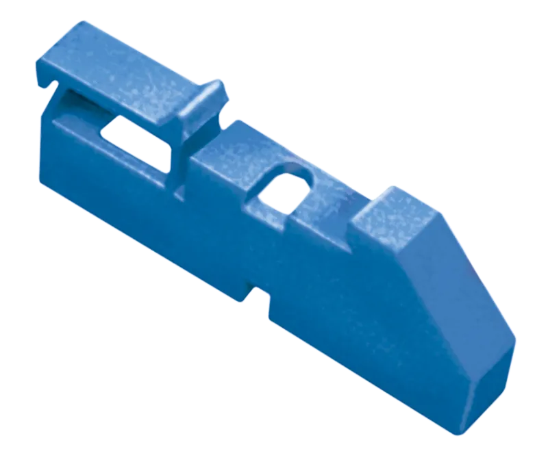 изолятор din синий 