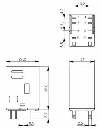 реле интерфейсное orm-1 2c 24в dc со светодиодом и тестовой кнопкой oni 