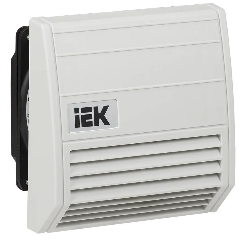 Вентилятор с фильтром  21 куб.м./час IP55 IEK	