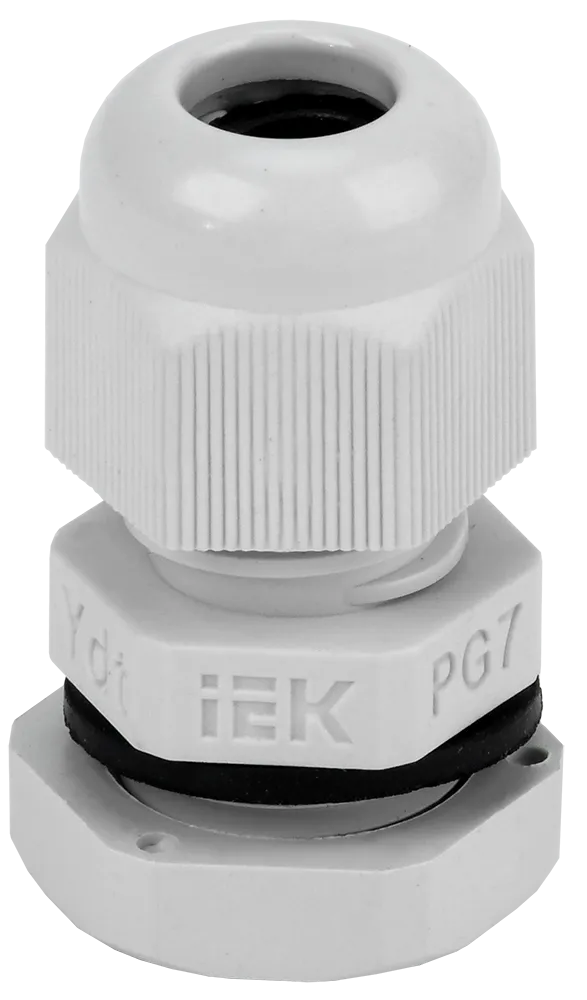 Сальник PG 7 диаметр проводника 5-6мм IP54 IEK 
