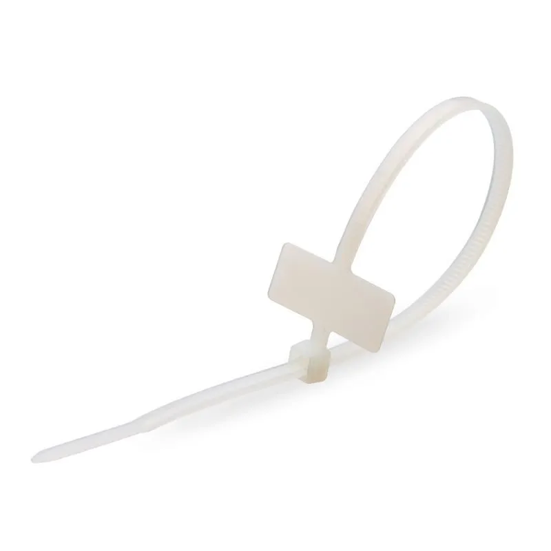 хомут ксм 4х205 с площадкой маркировочной (100шт) ™fortisflex