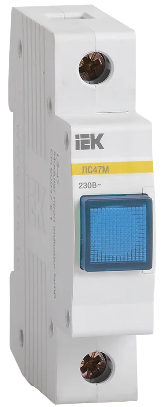 сигнальная лампа лс-47м (синяя) (матрица) иэк