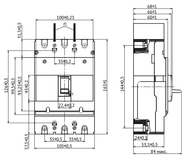 выключатель автоматический optimat e250n160-ухл3 (keaz)
