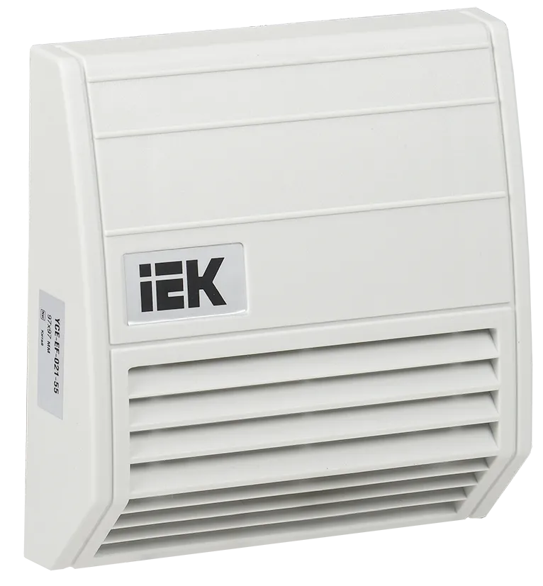 фильтр c защитным кожухом 97x97мм для вент-ра 21 м3/час iek 