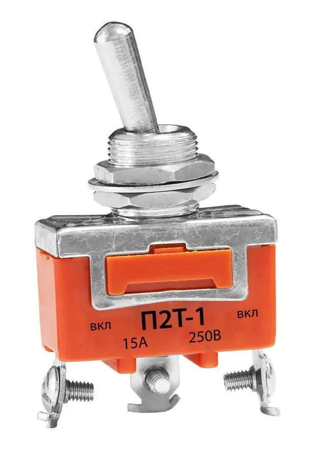 тумблер п2т-1 15а 250в 3 контакта (тэ)