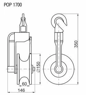 ролик раскаточный рор 1700 (iek) (st 26.1;ро 1000;rт 2) 