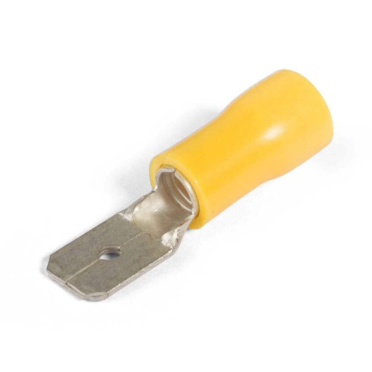 Разъём РПИ-П 6,0–(6,3) жёлтый (™КВТ) упак.100шт.