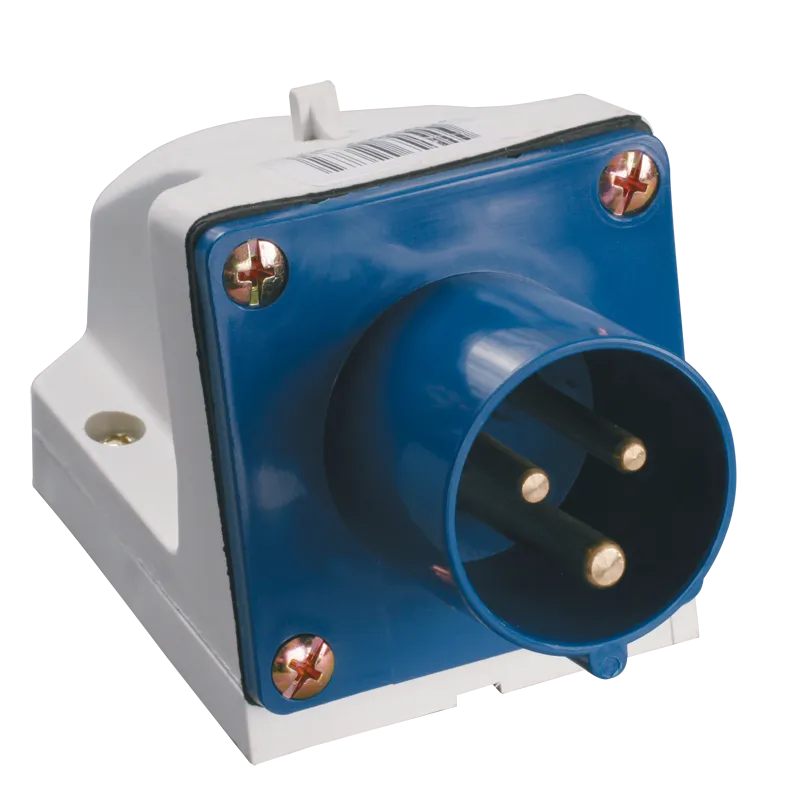 вилка стационарная сси-513 16а 2p+pe 200-250в ip44 iek 