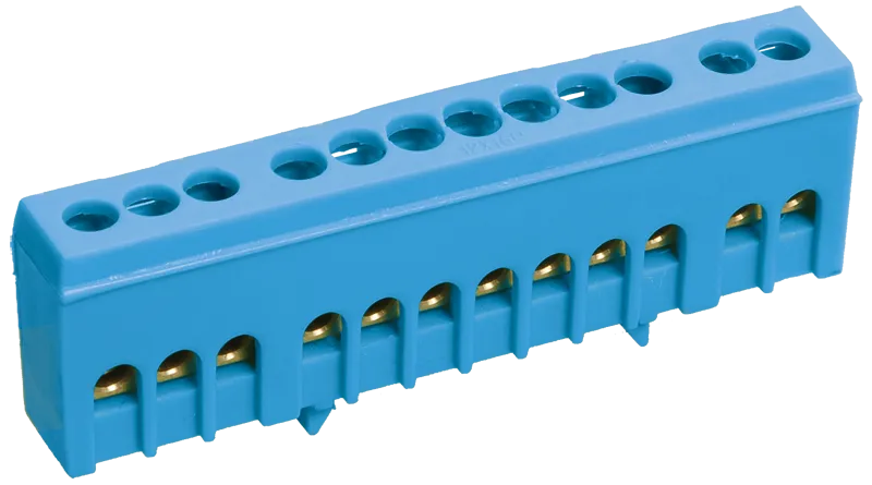 шина n "ноль" в корп изол на din-рейку шни-6х9-12-к-с иэк 