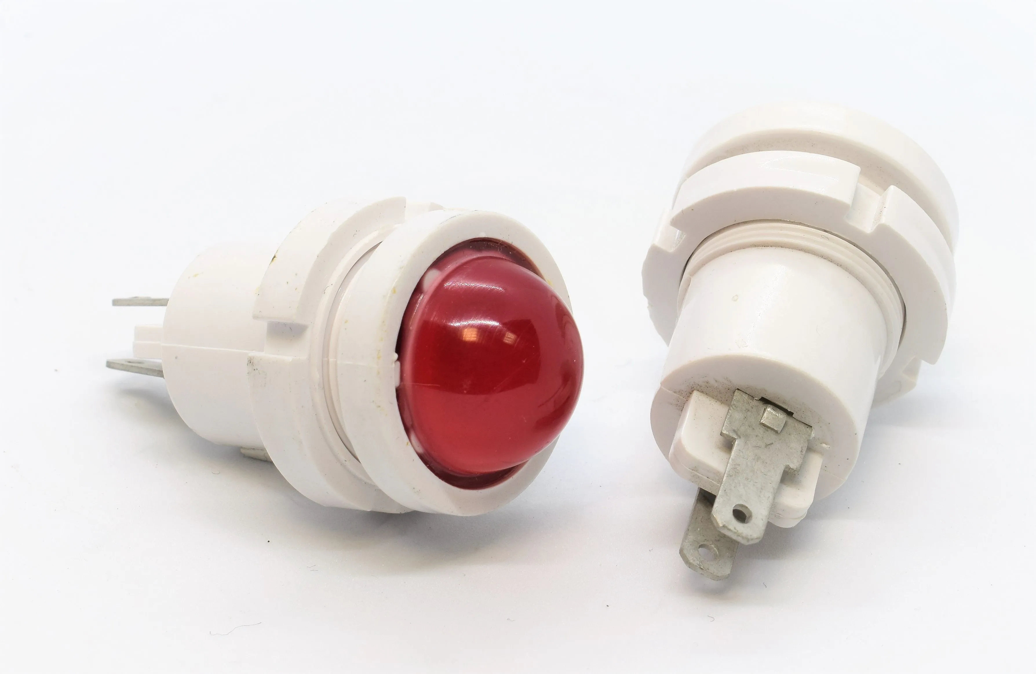 Светодиодная коммутаторная лампа СКЛ-12А-К-2-48 красная, М22