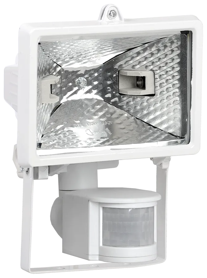 прожектор ио- 150д ip54 (детектор) с лампой черный