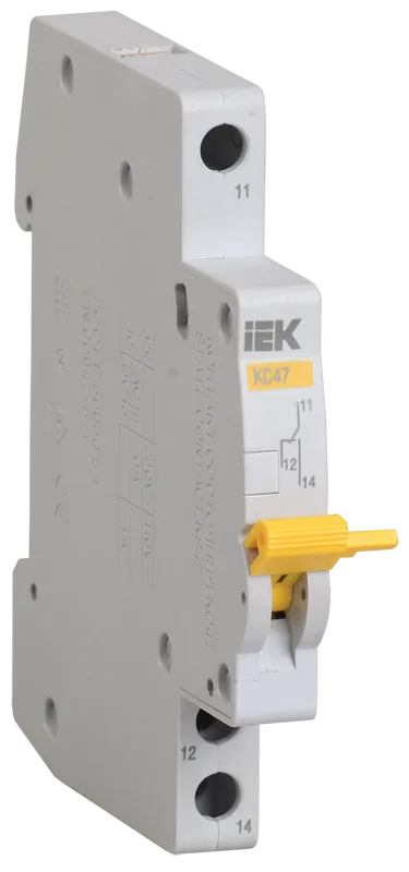 контакт состояния кс 47 новая серия на din-рейку иэк