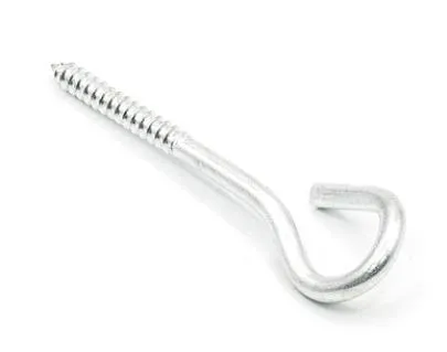 крюк вт- 8 с саморезом по дереву, диам.8мм, длина 115мм, 2,3кн (упак.50/500шт.) (вк) 