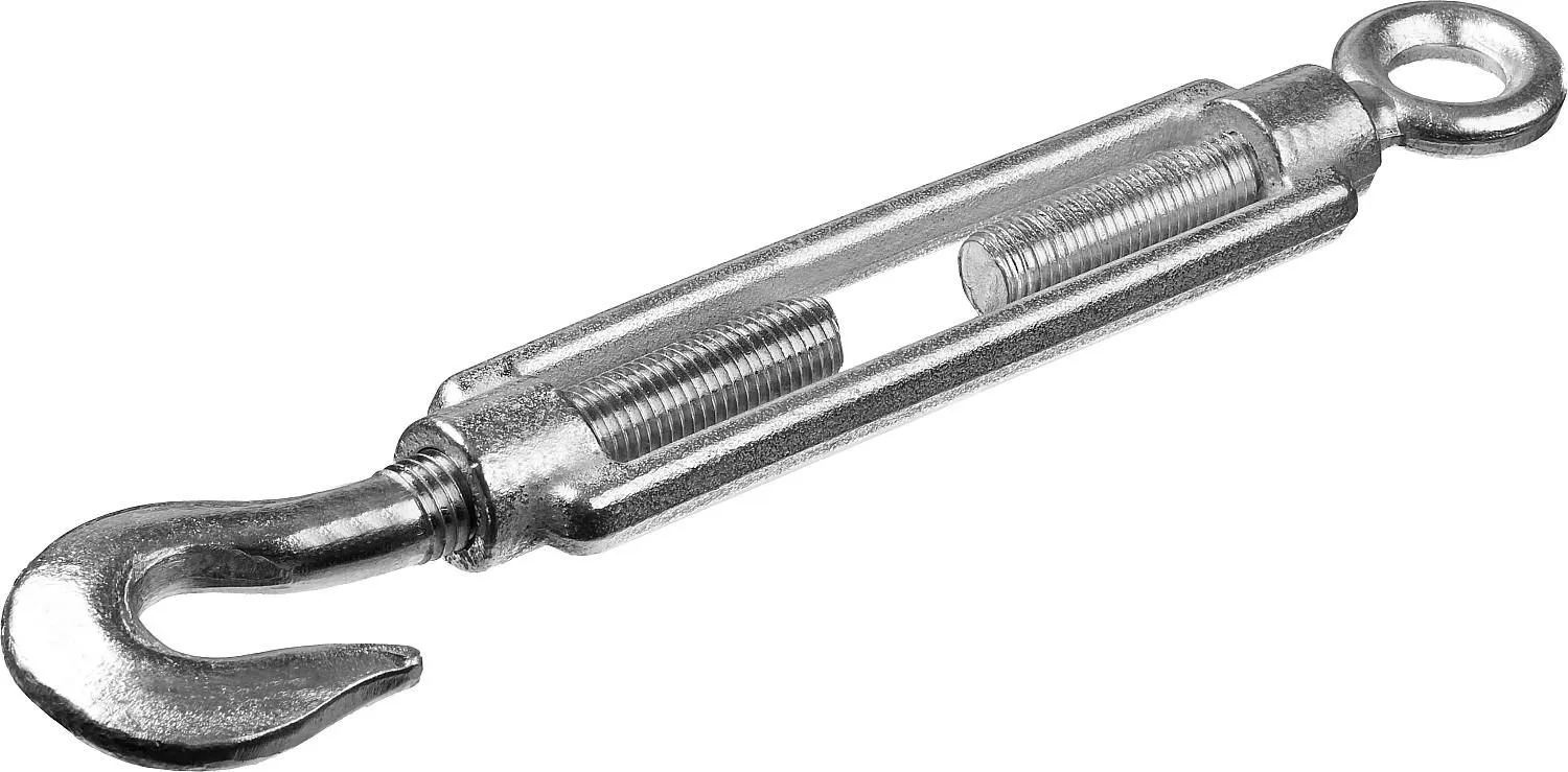 Талреп М12 крюк-кольцо DIN 1480 (длина тела 140мм, 7кН)